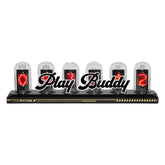 RGB Nixie Tube Clock LED Glows IPS Color Screen DIY Analog Digital Tube Nixie Tube Clock Clock